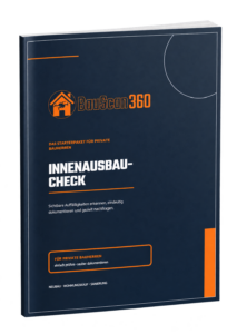 BauScan360 Innenausbau Checkliste mit 28 Seiten für private Bauherren