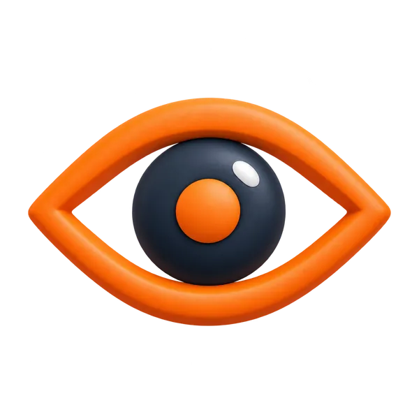 Symbol Auge für Schritt 1: Ansehen